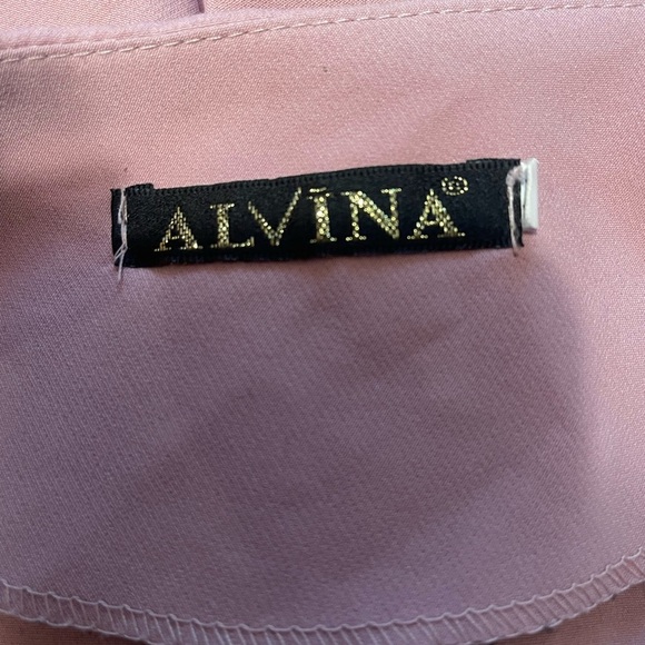 Alvina Mauve high low Dress - Picture 6 of 6